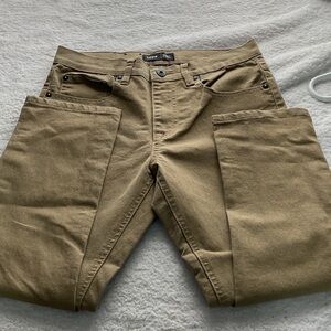Hype Khaki Straight-Leg Jeans